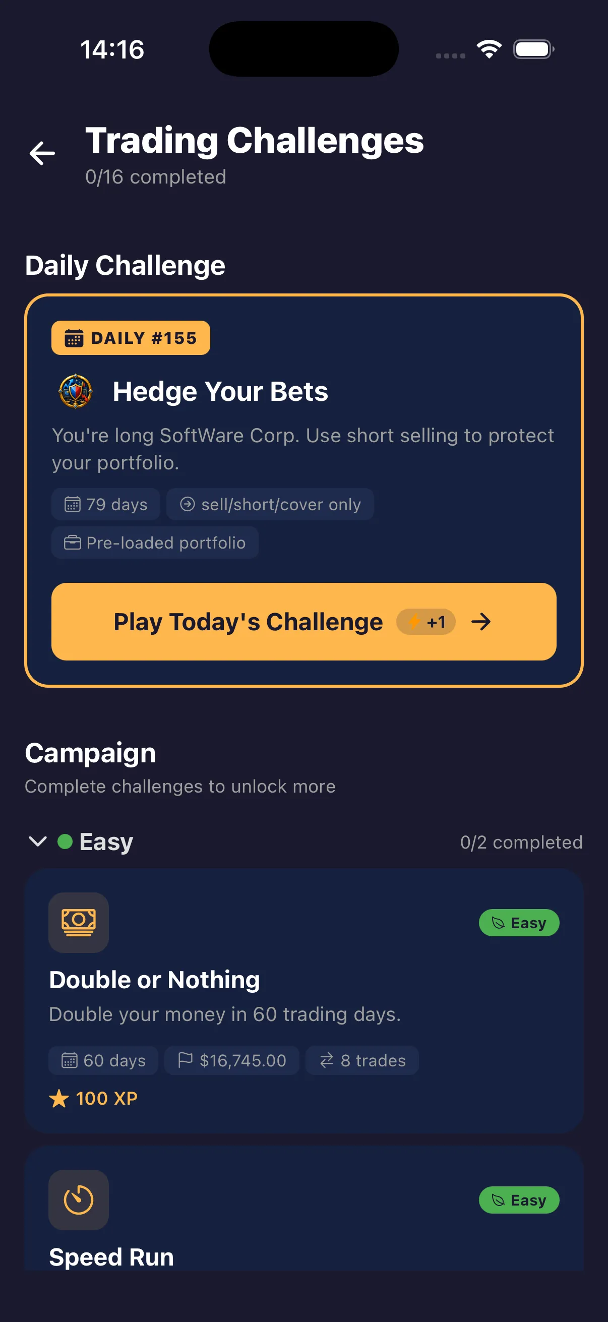 Daily and curated runs